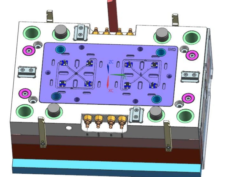 Electronic Connector Precision Injection Mould Min3