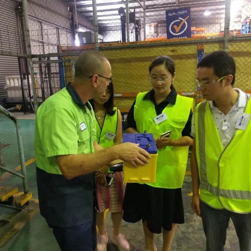 Visiting To Century Yuasa Factory For Automotive Battery